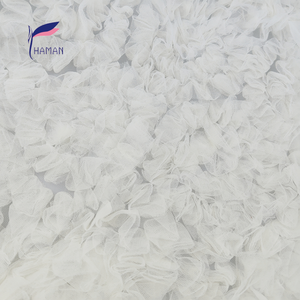 ผ้าโพลีเอสเตอร์100% ผ้าถักลายกล้ามเนื้อผ้าโปร่งแนวนามธรรมผ้าโพลีเอสเตอร์ปักลวดลายทันสมัยชุดสูทผ้าม่านกระเป๋า - Product Image 3