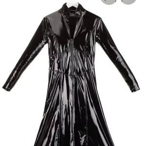 Vestido Maxi Matrix Trinity para Mujer, Estilo Casual Bohemio, 100% Lino Tejido, Cintura Elástica, Lavable, para Disfraz de Halloween - Product Image 1