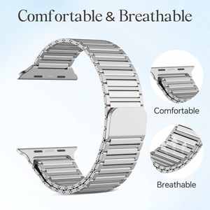 Correa Magnética Naranja para Reloj BEAEN, Correa de Caramelo para Apple Watch Series 11 10 9 8 SE3 46mm 42mm 45mm 44mm - Product Image 2