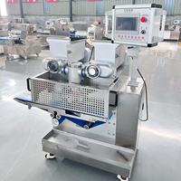 Automatische industriële omhulselmachine voor koekjes, broodproductie & deegroller, hoge capaciteit meel/ijsproductielijn