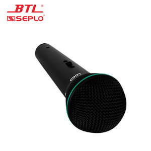 Micrófono con cable profesional Karaoke de mano Discurso Conferencia Comunicación Metal Dinámico Micrófono portátil para cantar - Product Image 3