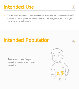 Tiras Reactivas para Infecciones del Tracto Urinario LEU NIT 2 <span class=keywords><strong>en</strong></span> 1, Prueba de Detección de ITU <span class=keywords><strong>en</strong></span> <span class=keywords><strong>Casa</strong></span> - Product Image 3