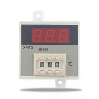 Controlador de Temperatura Digital PID ODM XMTG K E PT100 con Entrada Digital 0-399 ℃   Termostato Industrial con Código de Marcación y Salida de Relé AC220V/380V