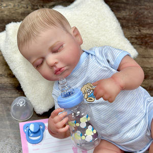 Nuevo Sunnyfan W-020LuLu <span class=keywords><strong>Muñeca</strong></span> Reborn Transfronteriza de Vinilo Completo LOULOU, Juguete de Compañía para Niños para Jugar a <span class=keywords><strong>la</strong></span> Casita y Cultivar <span class=keywords><strong>la</strong></span> Imaginación - Product Image 1