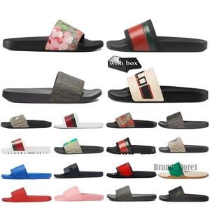 Sandales de luxe haut de gamme pour femmes et hommes – Chaussures plates de marque célèbre - Product Image 1