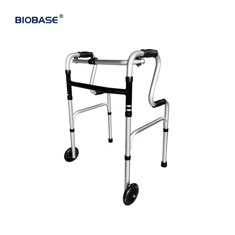 BIOBASE-andador médico MF914L de gran capacidad, andador de 150KG, ayuda para caminar con tazón de inodoro opcional