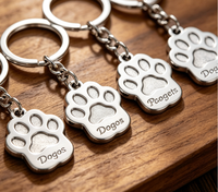 Großhandel Blanko Versilberte Aluminium-Hundemarken, Individuell Anpassbare Einzigartige ID-QR-Code Sublimationsdruck Hundemarken-Halskette für Werbezwecke
