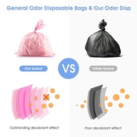 Sacs à déchets pour animaux de compagnie, écologiques, avec logo personnalisé, anti-odeur, épais, durables, EVOH haute barrière, sans odeur, pour les excréments de chien