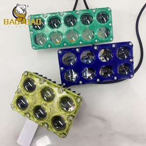 BAOBAO - Foco Universal para Motocicleta <span class=keywords><strong>de</strong></span> 80 V, Luces Antiniebla Amarillas y Blancas, Luces LED Dobles <span class=keywords><strong>de</strong></span> Alta Intensidad para Motocicleta, 30 W <span class=keywords><strong>de</strong></span> Potencia - Product Image 1