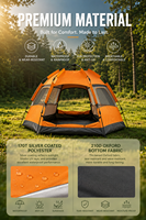 Tente de camping polyvalente RAYCIN pour les aventures en famille, la randonnée, les voyages, les journées à la plage, les pique-niques et l'utilisation en extérieur