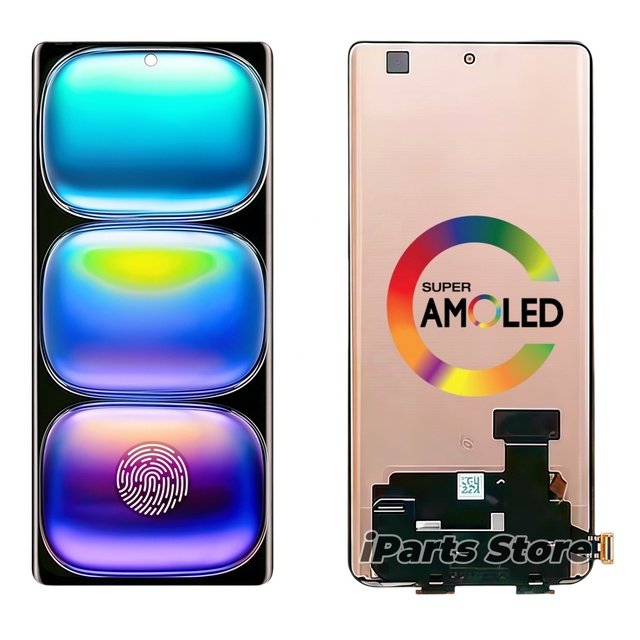 IParts Replacement New Display for Infinix Hot 50 Pro+ Pro Plus 4G X6880 120Hz AMOLED Touch Screen With Frame Assembly OEM