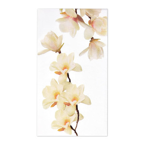 Serviettes <span class=keywords><strong>de</strong></span> <span class=keywords><strong>table</strong></span> jetables en papier 3 plis, fleurs <span class=keywords><strong>de</strong></span> printemps, fleurs <span class=keywords><strong>de</strong></span> magnolia blanches, pour <span class=keywords><strong>mariage</strong></span>, nouveau produit OEM - Product Image 2
