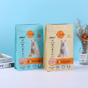 Bolsas de Mylar con cierre hermético, personalizadas, portátiles, con acabado mate, para alimentos liofilizados para mascotas, MOQ bajo - Product Image 2