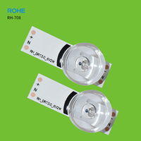 ROHE Lampu Belakang Led LB32 Universal, Lampu Belakang Led Tunggal dengan Lensa Besar Asli untuk Pemeliharaan TV