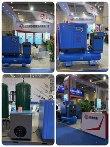 JQT sekrup kompresor udara, 7.5KW 11KW 15kw 22KW dengan Dryer10HP 15HP 20HP 16KG Kebisingan rendah untuk pemotongan Laser - Product Image 6