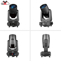 Polarlights équipement d'éclairage de scène professionnel 420W lampe à LED tête mobile 8 + 16 + 24 prismes Sharpy faisceau lumière scène