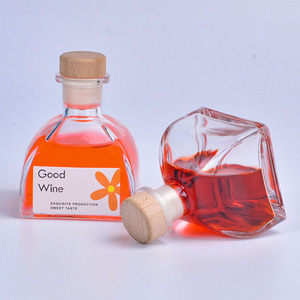 Botella <span class=keywords><strong>de</strong></span> <span class=keywords><strong>Vino</strong></span> <span class=keywords><strong>de</strong></span> Vidrio Personalizada con Logotipo, 50ml, 100ml, 150ml, con Corcho <span class=keywords><strong>de</strong></span> Madera, <span class=keywords><strong>para</strong></span> Regalos Corporativos y Recuerdos <span class=keywords><strong>de</strong></span> <span class=keywords><strong>Boda</strong></span> - Product Image 1