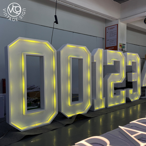 Letras LED de Neón Grandes de 4 Pies <span class=keywords><strong>para</strong></span> <span class=keywords><strong>Alquilar</strong></span>, Números de Marquesina de 4 Pies con Luces - Product Image 4