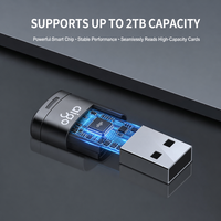 Lecteur de carte TF USB 2.0 pour Windows, Mac OS, Linux avec connecteur USB-A pour les laboratoires informatiques et les fournisseurs éducatifs