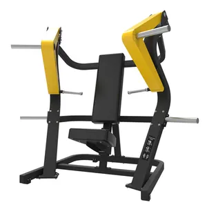 Máquina de prensado de placa, equipo de Fitness, prensa de pecho ancha para gimnasio