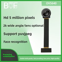 Chip OV5640 Kabel Fleksibel DVP Sudut Lebar 5 Megapiksel Panjang 21 Mm Resolusi 2592X1944 Fokus Manual untuk Modul Kamera DV Olahraga