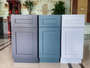 Американский деревянный кухонный шкаф, современный Меламиновый шейкер из МДФ, кухонный шкаф - Product Image 3