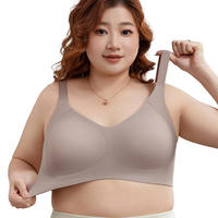 Soutien-gorge Corset Anti-rides Grande Taille Sexy pour Femmes, Soutien-gorge Push-up Effet Galbant Anti-Affaissement pour Poitrines Généreuses