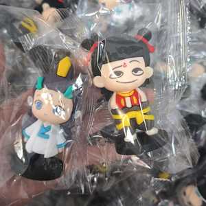 Figurine Nezha, ensemble de jouets, poupée de collection en plastique 3D personnalisée, ornement de personnage de film très prisé pour les collectionneurs - Product Image 4