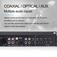 Système audio professionnel DJ K883r avancé, 2 voies mono, 4 voies crossover, sortie subwoofer pour configuration de haut-parleurs métalliques de scène