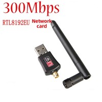 Receptor WiFi USB Externo de 300M RTL8192EU, Adaptador de Tarjeta de Red Inalámbrica Mini USB en Stock