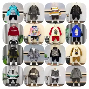 Children's clothing boy autumn and winter cashmere hoodie new Han fan boy warm top, shuai children thicker clothes