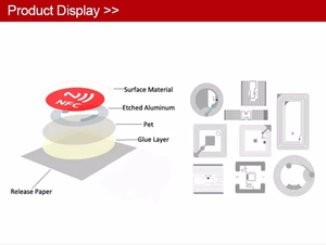 Nhãn Dán Hình Tròn NTAG 424 DNA Chống Thấm Nước Tầm Xa Nhãn Dán NFC Epoxy Móc Khóa - Product Image 5
