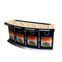 Offre Spéciale 55 pouces 4 joueurs support poisson jeu Table Machine tir poisson jeu table 4 joueurs pêche jeu Machine