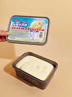 Gelato de luxe léger, style artisanal, dessert glacé, vente en gros directe usine, 600g