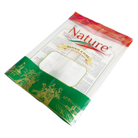 Sac Sous Vide en Nylon pour Emballage Alimentaire Plastique Imprimé, Vente Directe d'Usine en Chine, pour Riz de 2 KG, 5 KG, 10 KG, 20 KG
