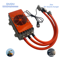 Chargeur embarqué ACDC pour véhicules électriques, refroidissement par air et liquide, 2kW, 10kW, 20kW, 48V, 200V, 300V