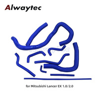 Kit de tuyau de turbo en silicone pour moteur automobile pour Mitsubishi Lance Virage 97-00 MT nouveau tuyau de refroidissement tuyau de rayonnement collecteur d'admission