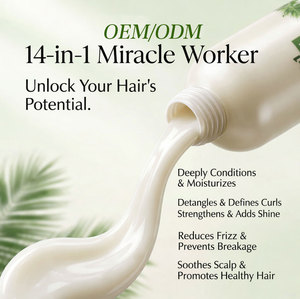 Set de Champú y Acondicionador con Acondicionador Sin Enjuague para Cabello Rizado, Afro, Hidratante, Reparador, Anti-Frizz y Desenredante - Product Image 4