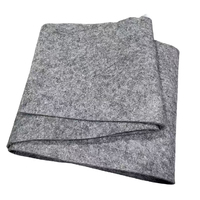 Bester Preis Hochwertige Polyester-Vlies nadel Filz rolle mit hoher Dichte 1mm 2mm 3mm graue atmungsaktive Filz folien unterlage