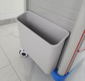 3 साल की वारंटी के साथ एब्स सामग्री मोबाइल मेडिसिन डिलीवरी कार्ट के साथ अस्पताल आपातकालीन ट्रॉली - Product Image 4