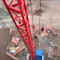 Plateforme de levage pour la manutention des matériaux, le transport vertical, l'accès aux façades, la construction, le levage de tuyaux en acier, le palan de chantier, le moteur