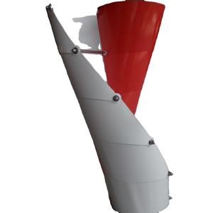 Вертикальная Заводская спиральная Вертикальная ветровая турбина с магнитной левитацией 100W 200w <span class=keywords><strong>300w</strong></span> 500w домашняя ветряная мельница ветряная турбина - Product Image 4