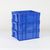 Conteneurs empilables en plastique résistant Powerking, bacs de rangement solides, boîtes logistiques, estampées à chaud, écologiques et recyclables