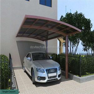 Abri de voiture de luxe en alliage d'aluminium, matériau imperméable, pour <span class=keywords><strong>jardin</strong></span>, patio, extérieur, <span class=keywords><strong>garage</strong></span> de stationnement - Product Image 5
