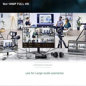 Mélangeur vidéo de caméra à diffusion large 4 canaux SYONG avec écran IPS <span class=keywords><strong>HD</strong></span> de 5 pouces pour la diffusion en direct - Product Image 3