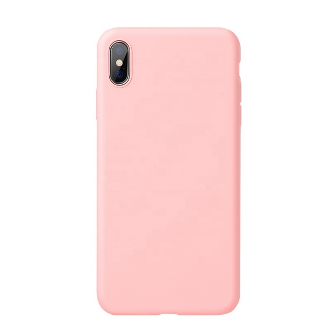 Matte Soft TPU 1.2mm Thickness Mobile Phone Case for iPhone Xs