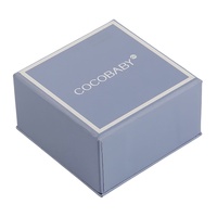Ensemble d'éponge de maquillage personnalisée, boîte d'emballage en papier avec logo, feuille d'argent, éponge de maquillage, boîte d'emballage de maquillage d'oeuf de beauté, boîte cadeau