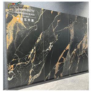 بلاطة بورسلين فاخرة فاخرة كبيرة الحجم من الأحجار المتكلسة للأرضيات/الجدران - Product Image 1