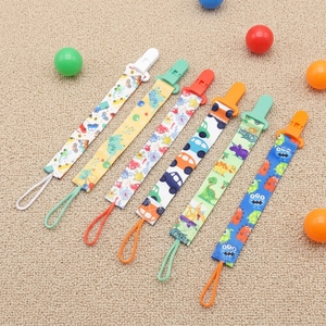 Conjunto de 12 Prendedores de Chupeta com Alça de Poliéster, Suporte de Chupeta para Bebês, Prendedores com Vários Designs para Meninos e Meninas, Corrente para Chupeta - Product Image 5