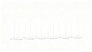 Piques anti-oiseaux en plastique transparent (PC) pour toits, rebords de fenêtres et balustrades – Dispositif de <span class=keywords><strong>protection</strong></span> et dissuasion contre la nidification - Product Image 3